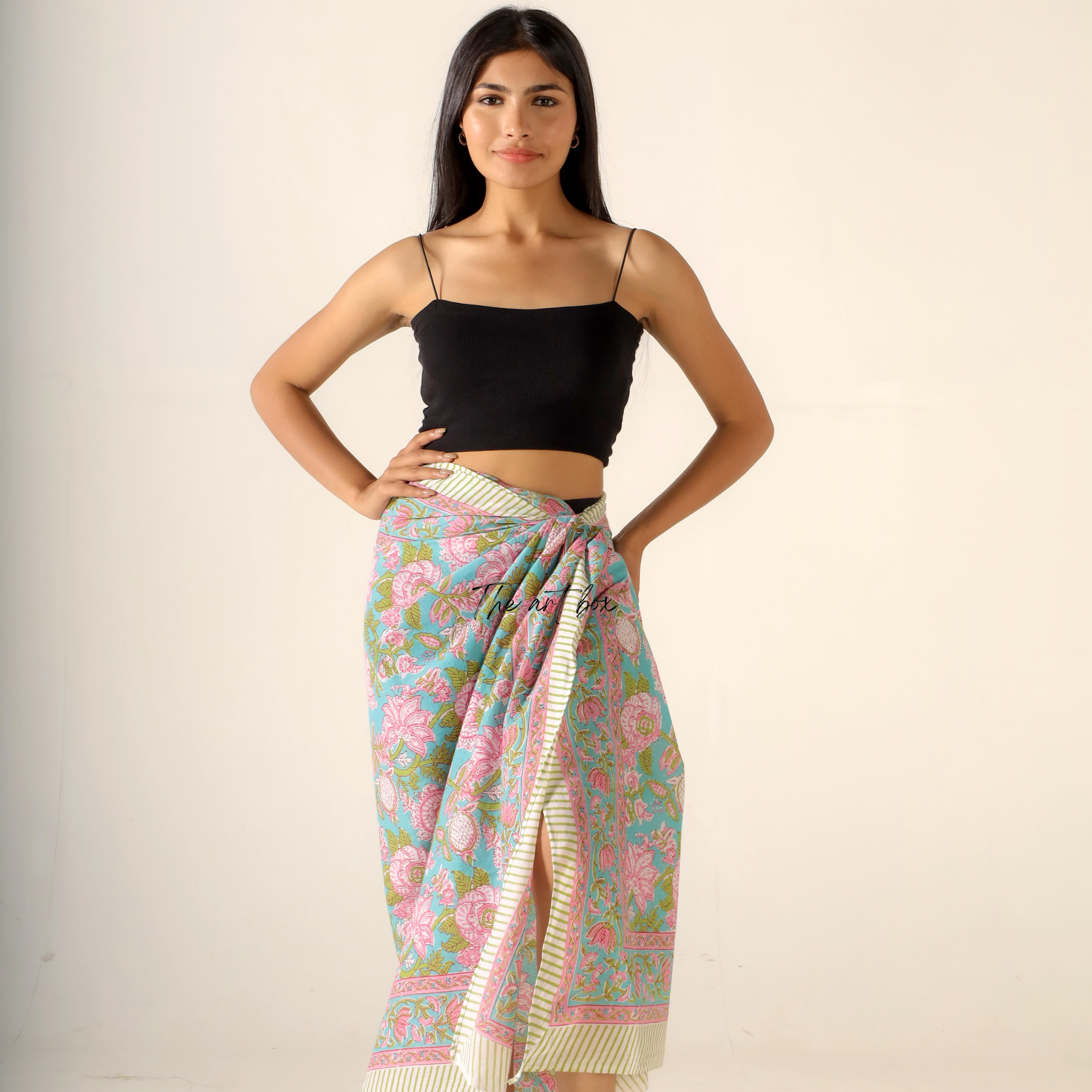 Sun-kissed Beauty Tropicana Twist Sarong Pareo