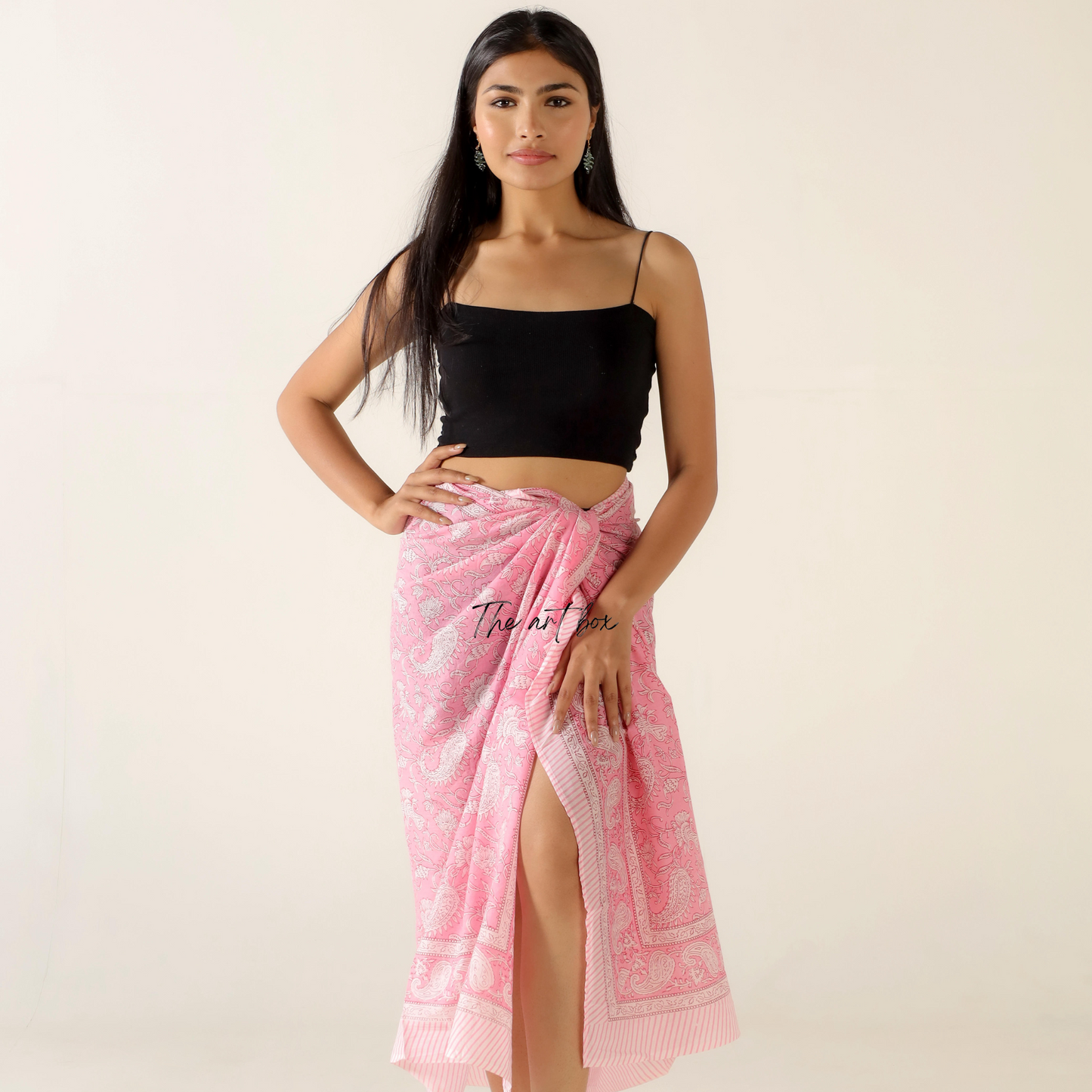 Petal Perfect: Floral Sarong Pareo for Stylish Sun-Kissed Looks