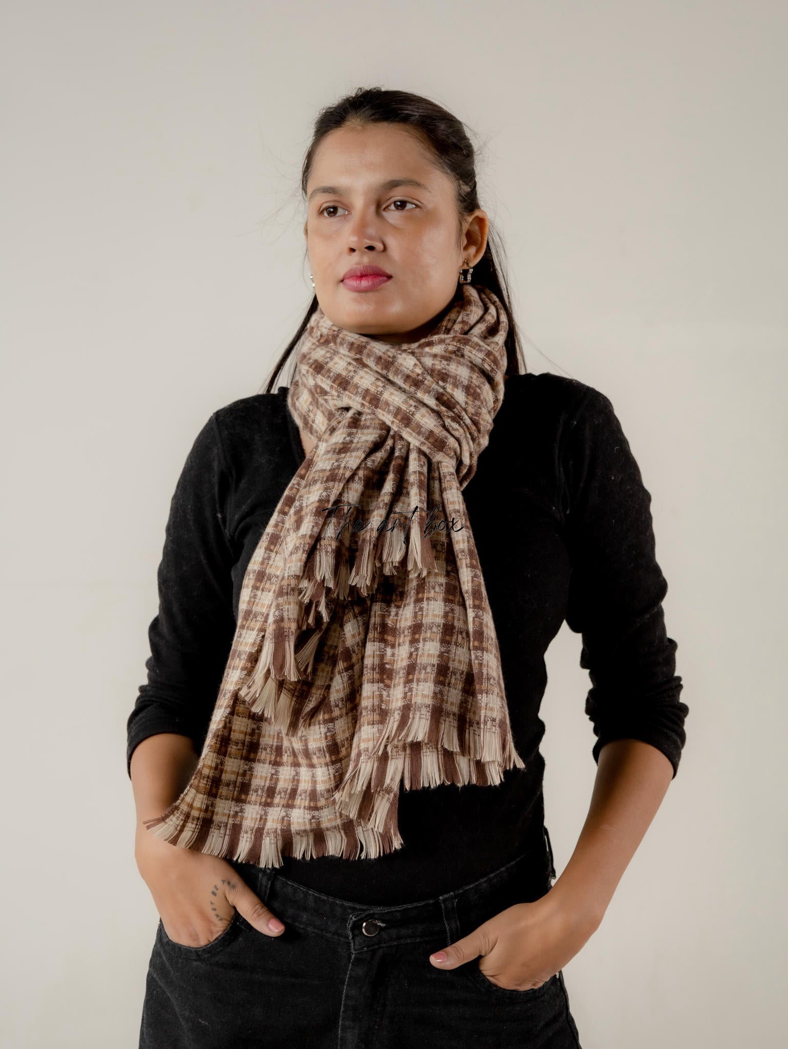 Cotton Woolen Scarves for Fashion-Forward Individuals