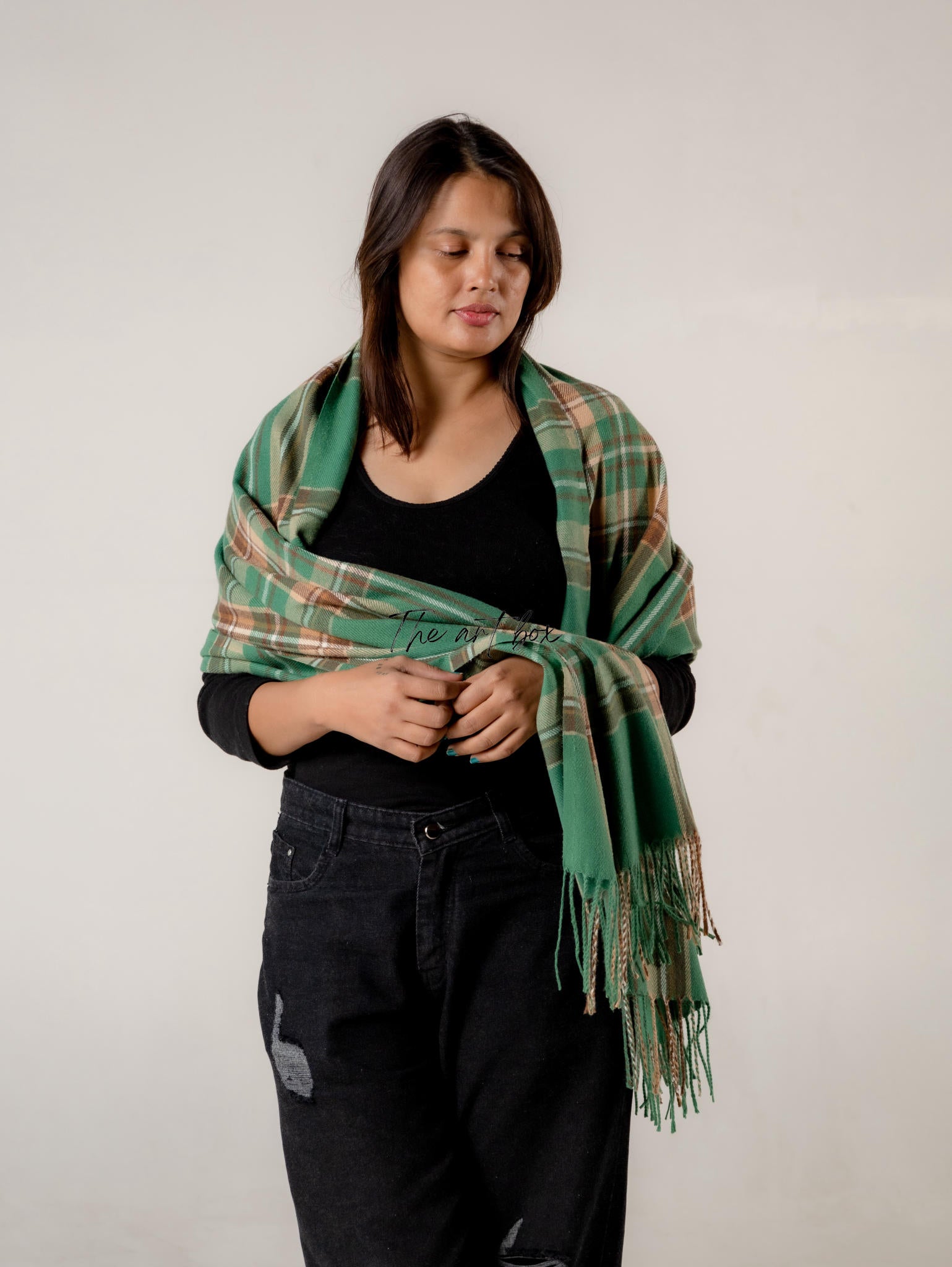 Cotton Comfort Stay Stylish with Our Woolen Scarf Collection