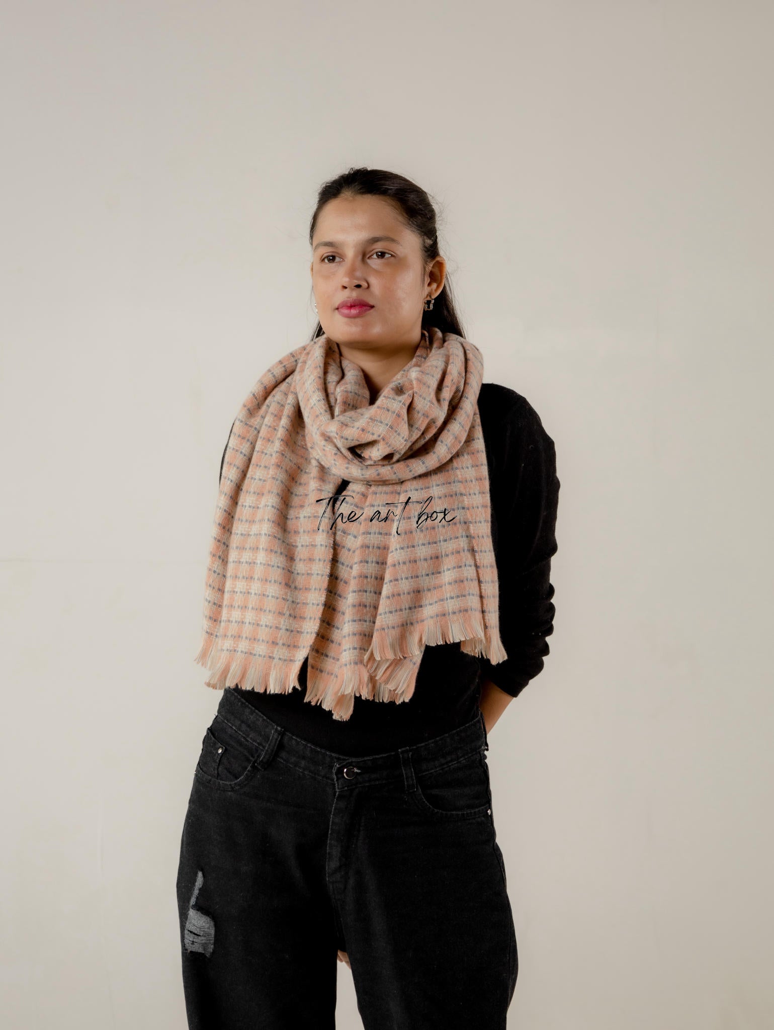 Cotton Warmth Embrace Winter with Our Woolen Scarves