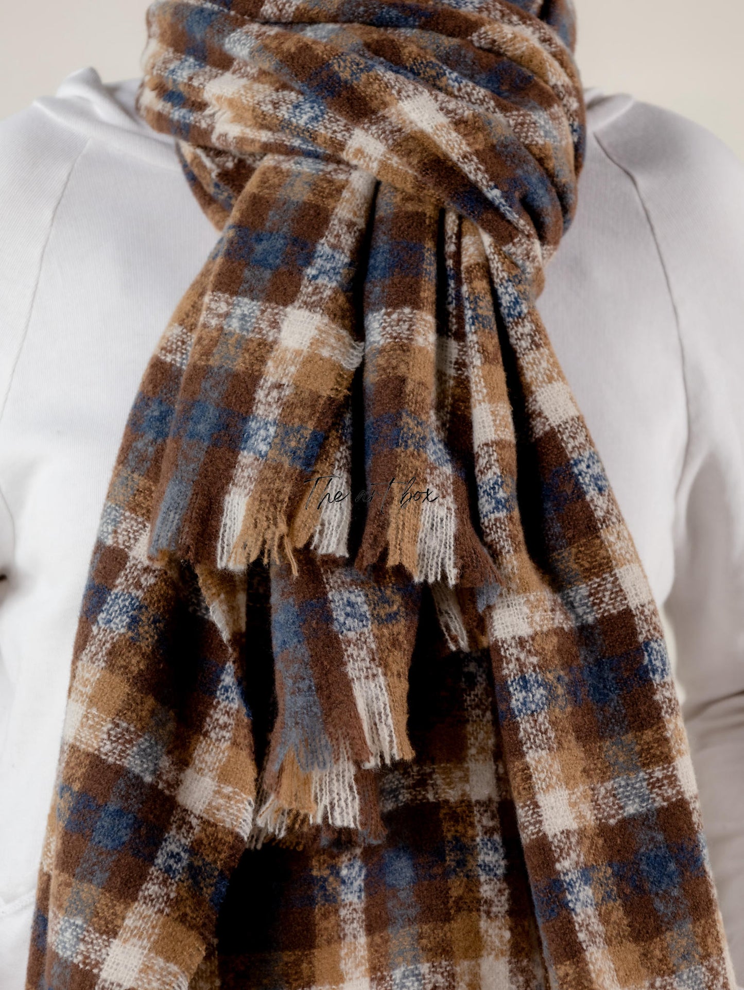 Effortless Elegance Cotton Woolen Scarves for the Modern Wardrobe