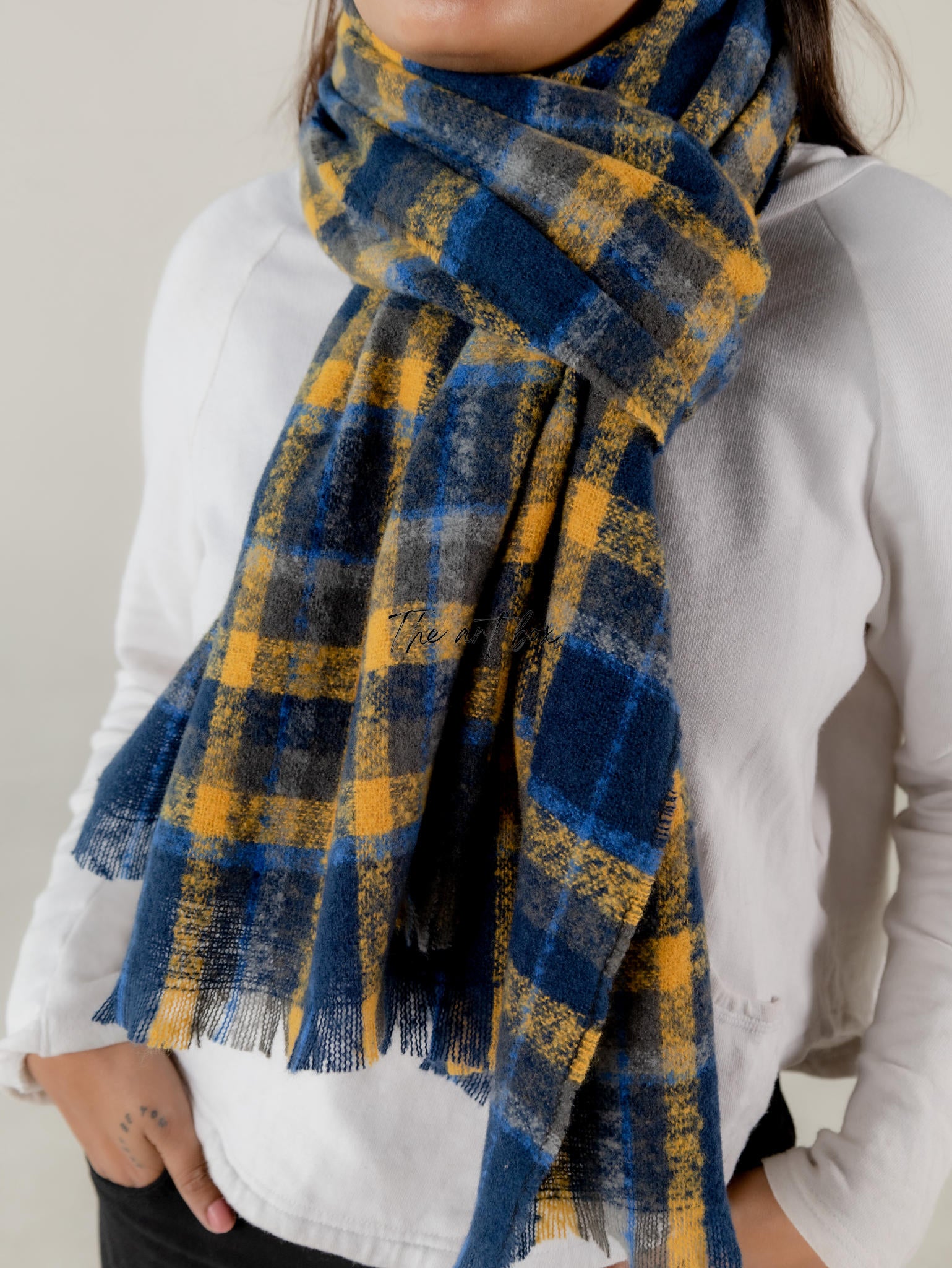 Cotton Comforts Stay Snug with Our Woolen Scarf Range