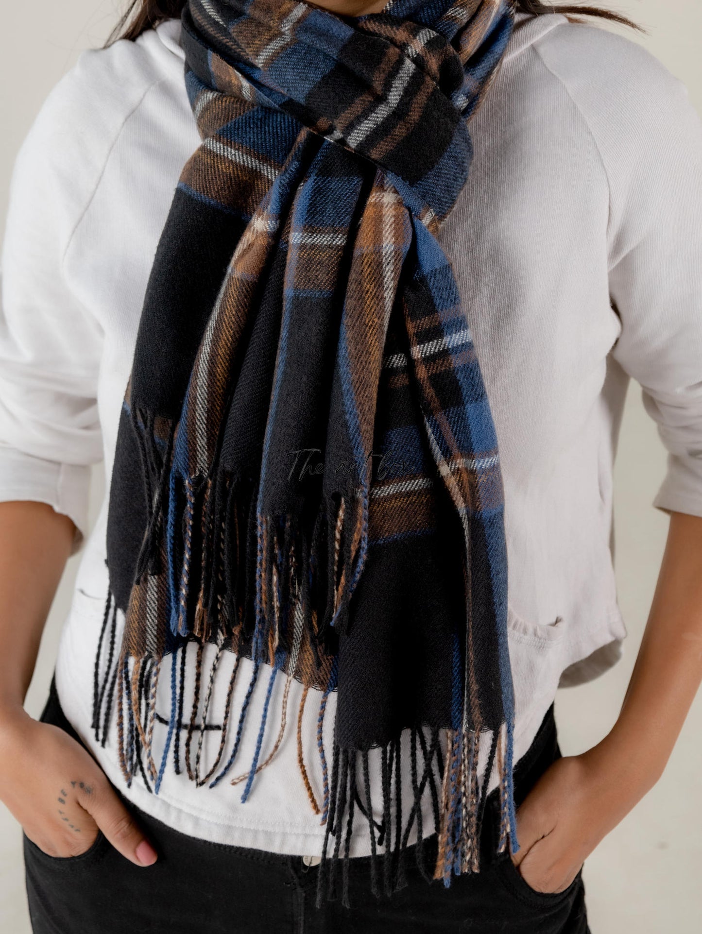 Soft and Stylish: Cotton Woolen Scarves You'll Adore